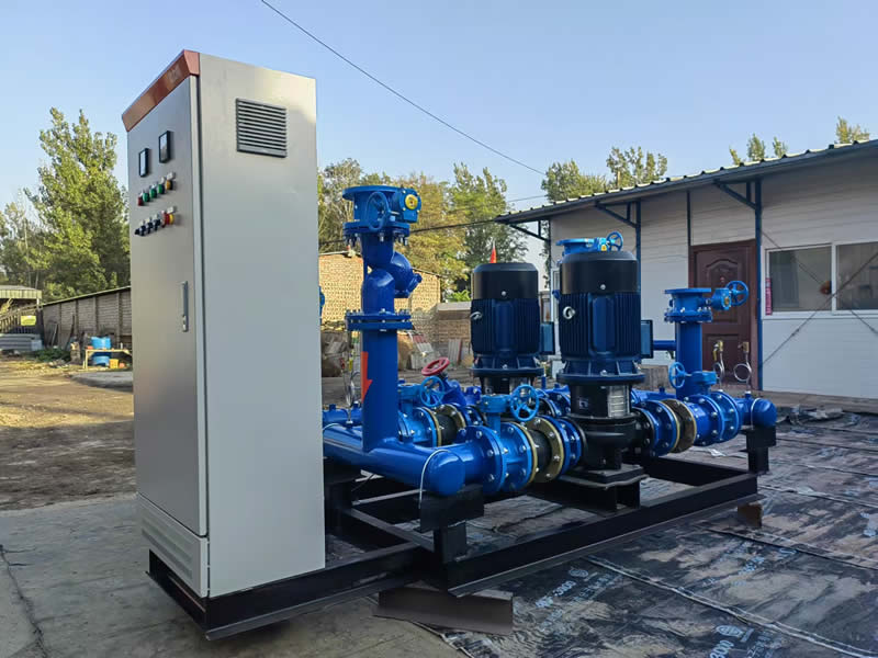 减压隔断型直连加压供热机组实图